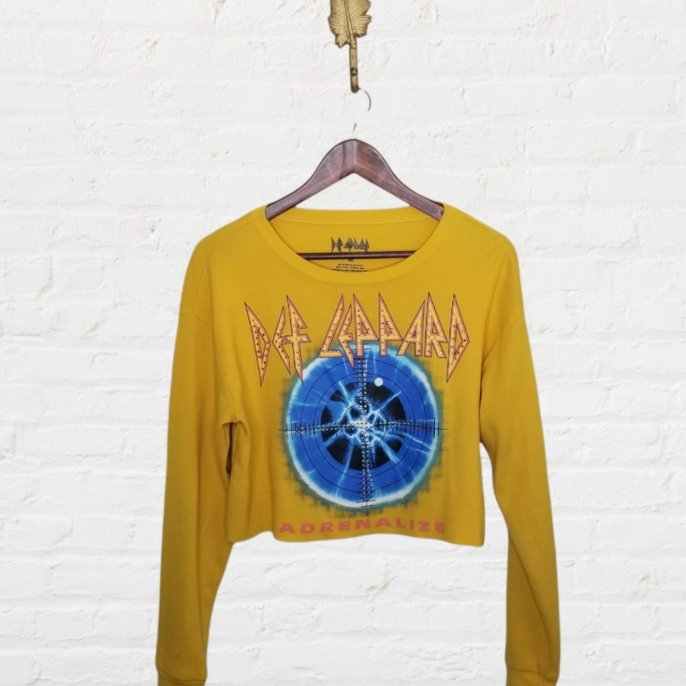 Def Leppard Crop Top